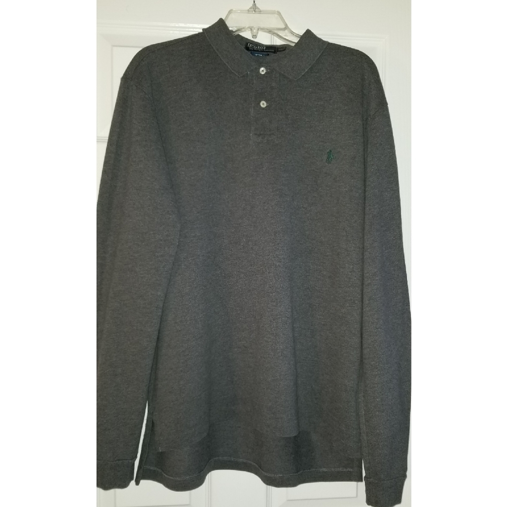 Men's Long Sleeve Polo